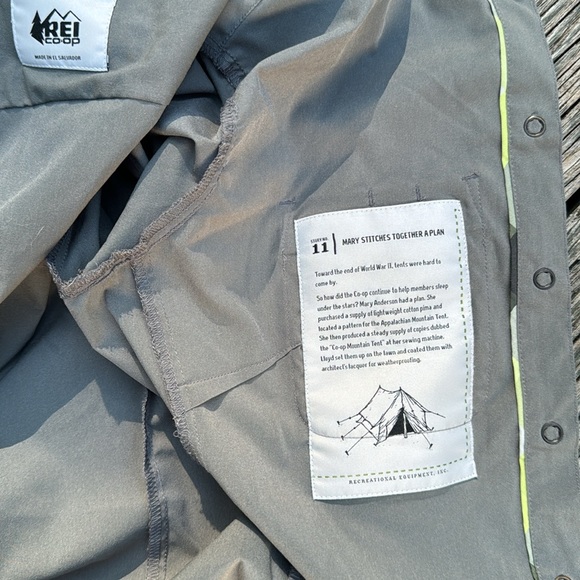 REI Bike Shop Uniform Button T Shirt - Picture 6 of 9